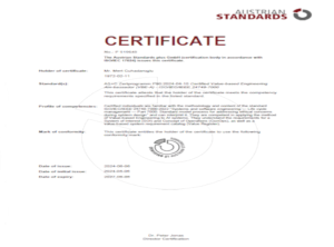 certificate one